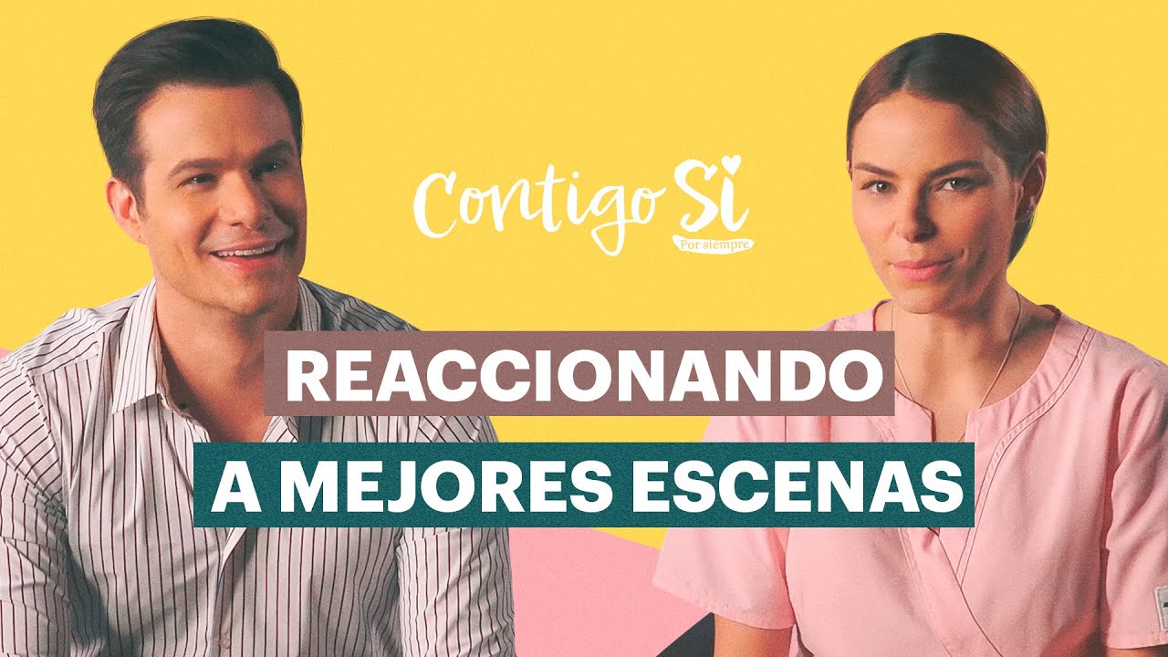 Brandon Peniche y Alejandra Robles Gil reaccionan a sus mejores escenas en Contigo sí | EXCLUSIVO