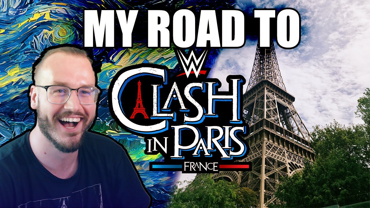WWE Clash in Paris 2025 😍🇫🇷  FIRST EVER LIVESHOW! (+ Sightseeing)