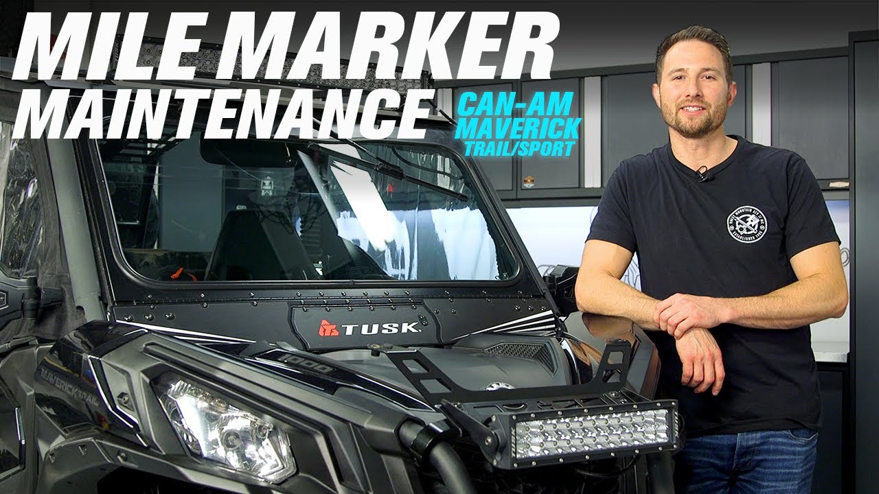 Can-Am Maverick Trail/Sport Mile Marker Maintenance