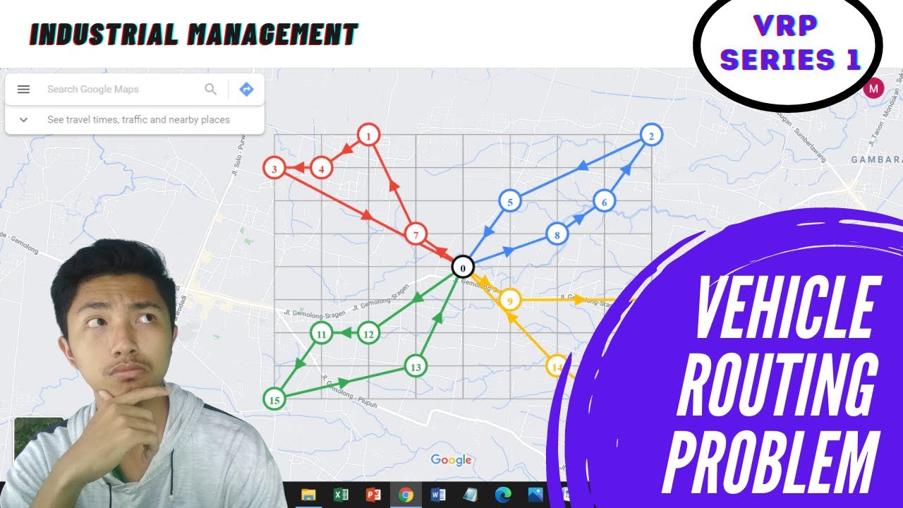 Vehicle Routing Problem (VRP) : Milk Run dan Saving Matrix || Distribusi dan Transportasi
