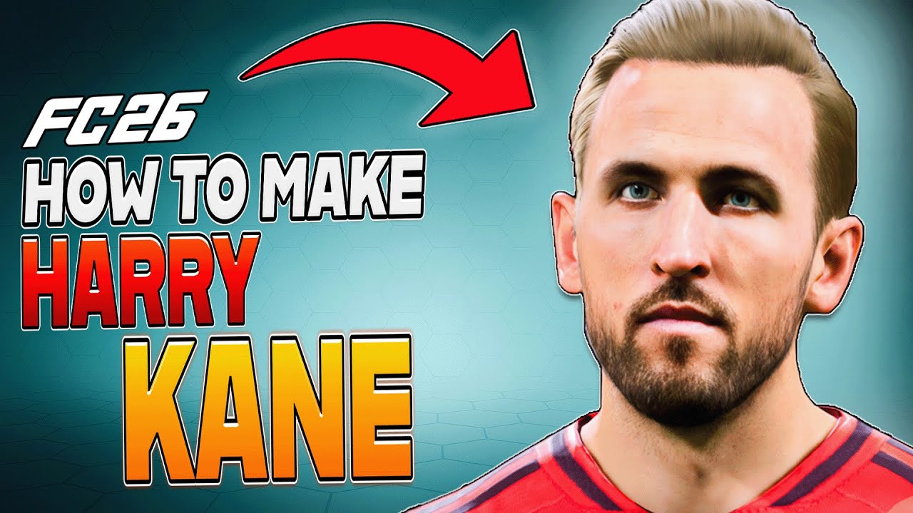 How to Make HARRY KANE in EA FC 26