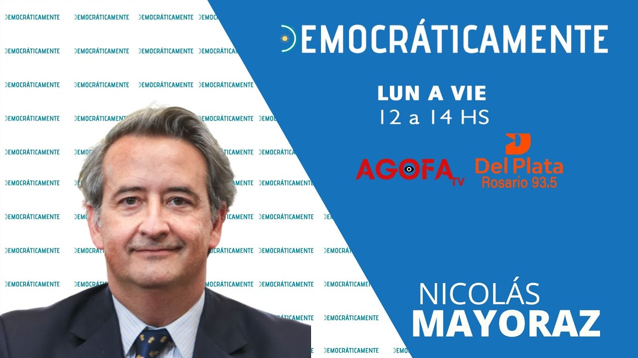 Democr&aacute;ticamente de 12 a 14hs. - Nicol&aacute;s Mayoraz, Diputado Provincial