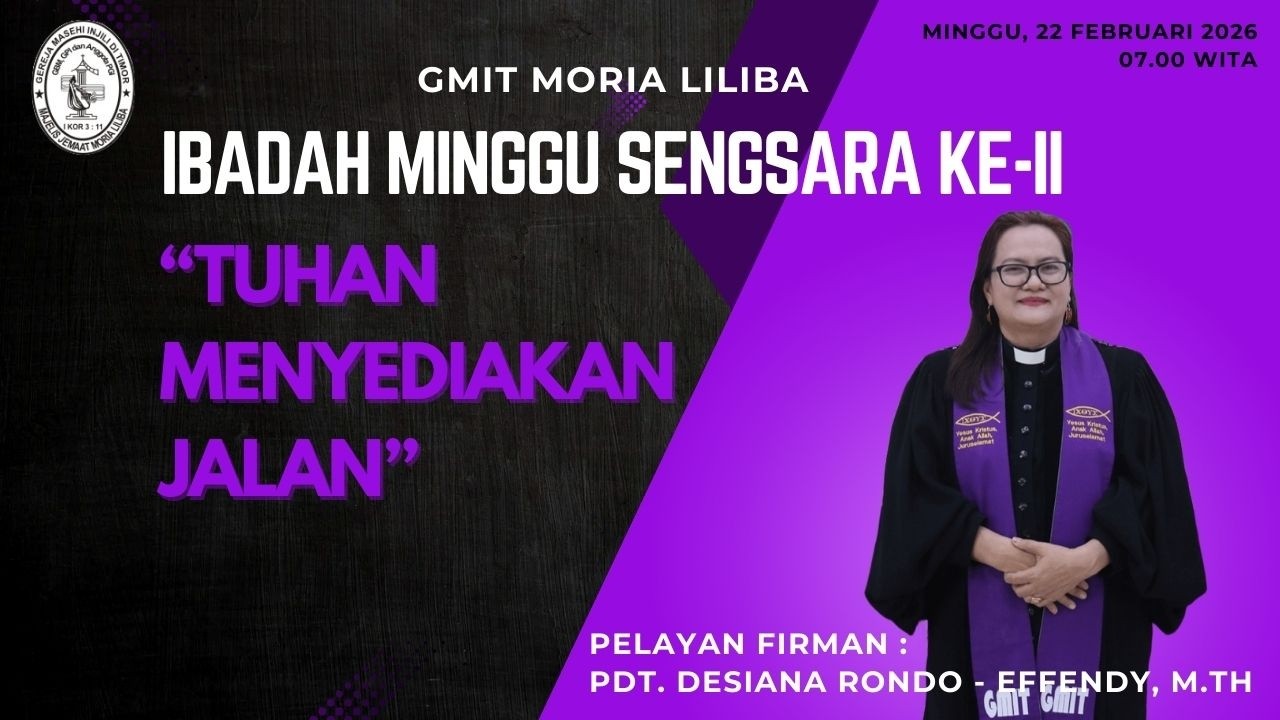Ibadah Minggu Sengsara II || Pdt. Desiana Rondo-Effendy,M.Th || Minggu, 22 Februari 2026
