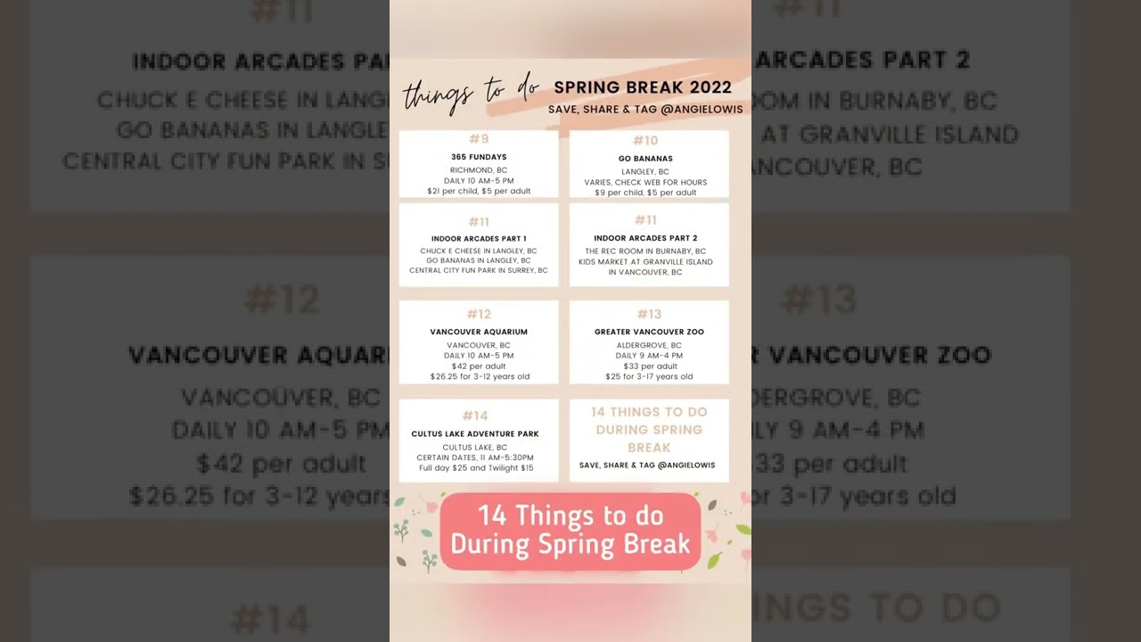 When you are a mom and spring break is here😆 #shorts #vancouver #springbreak