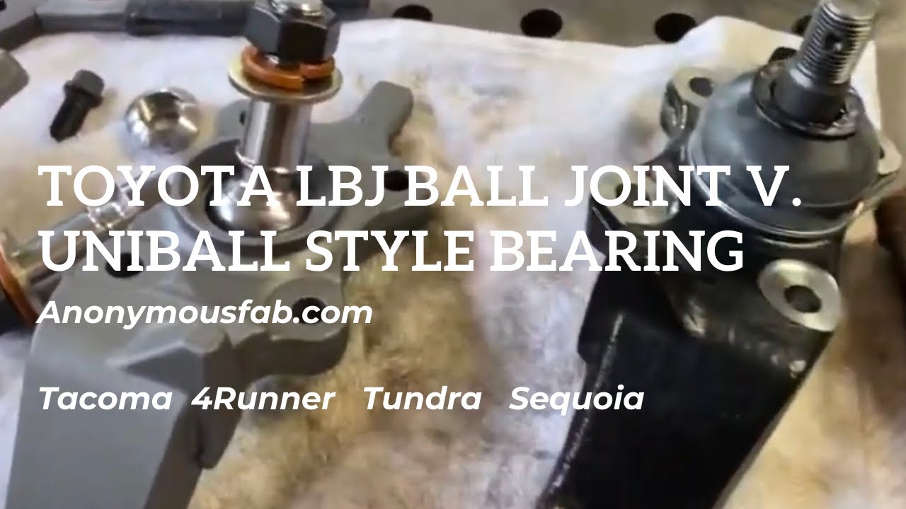 Toyota Tacoma 4Runner Lower Ball Joint Comparison VS. Anonymous Fabrication Conversion 🤛🏼 🤛🏼