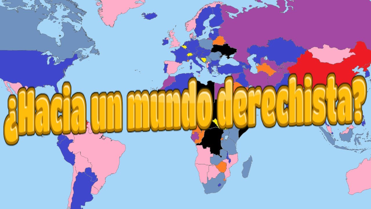 El mapa pol&iacute;tico ideol&oacute;gico del mundo