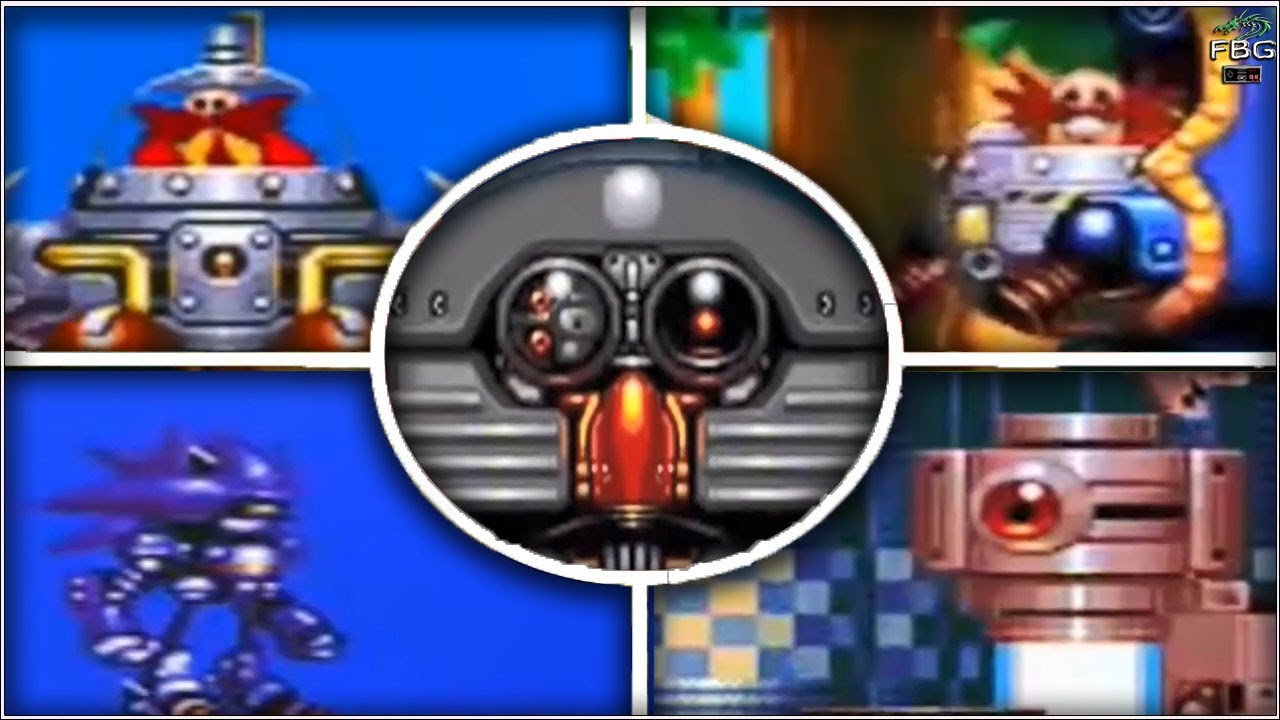 Sonic & Knuckles - All Bosses
