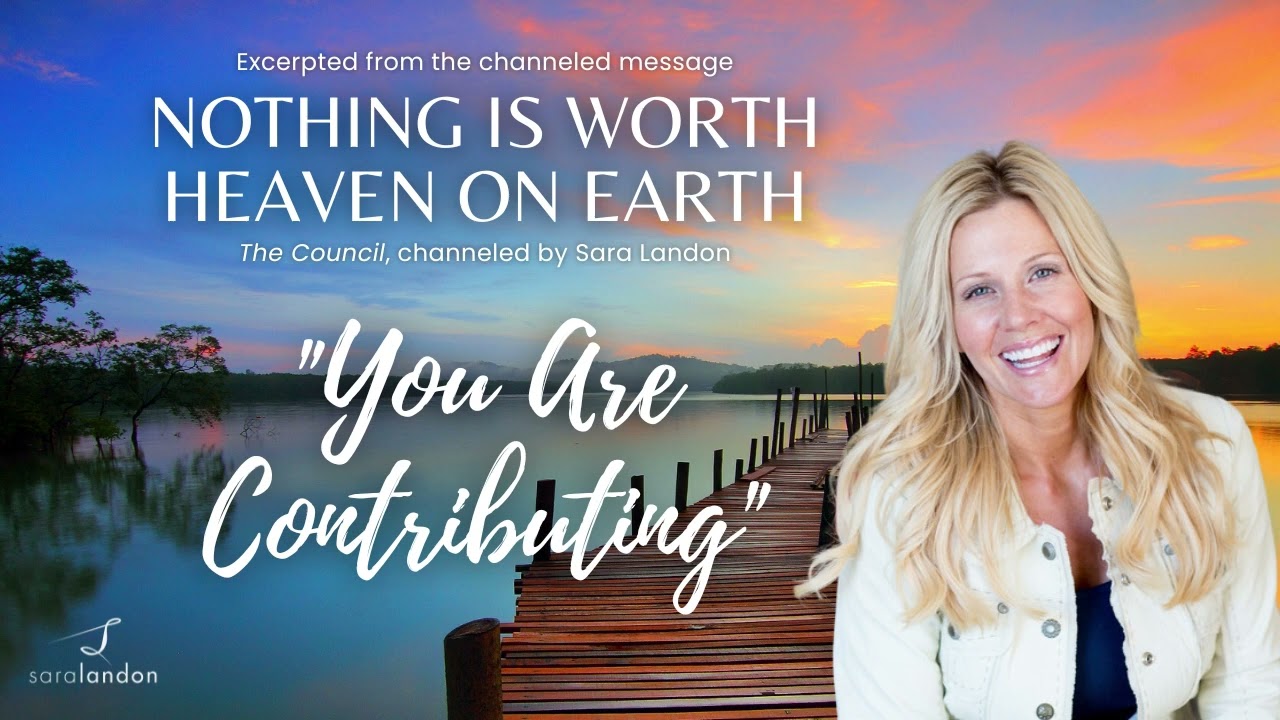You Are Contributing — excerpted from Nothing Is Worth Heaven on Earth mp3