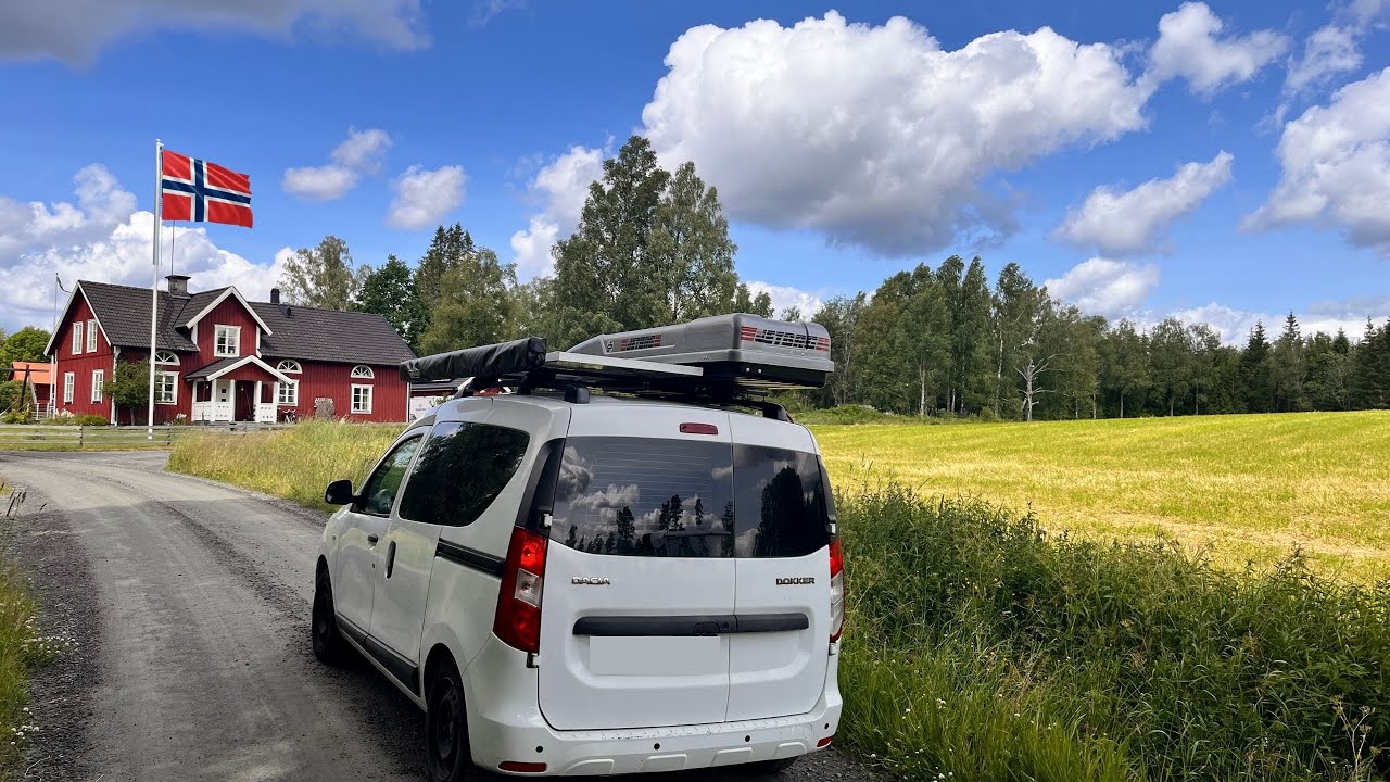 Through the Land of the Midnight Sun – Dacia Dokker CamperVan - LOFOTEN Islands Adventure - Part 2