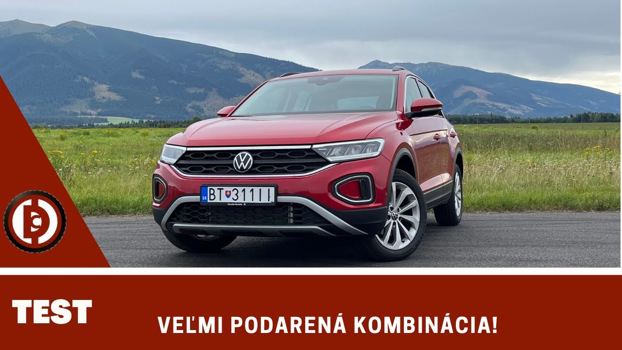 Veľmi podarená kombinácia! 2023 Volkswagen T-Roc 1.5 TSI TEST - Dominiccars.sk