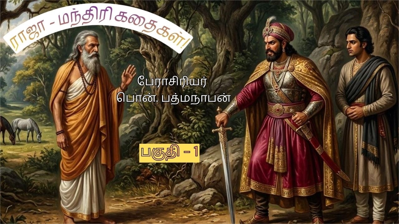 ராஜா மந்திரி கதைகள் | பகுதி 1 | பேராசிரியர் பொன். பத்மநாபன்