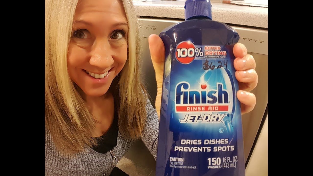 Ополаскиватель Finish Jet Dry для посудомоечных машин | KimTownselYouTube
