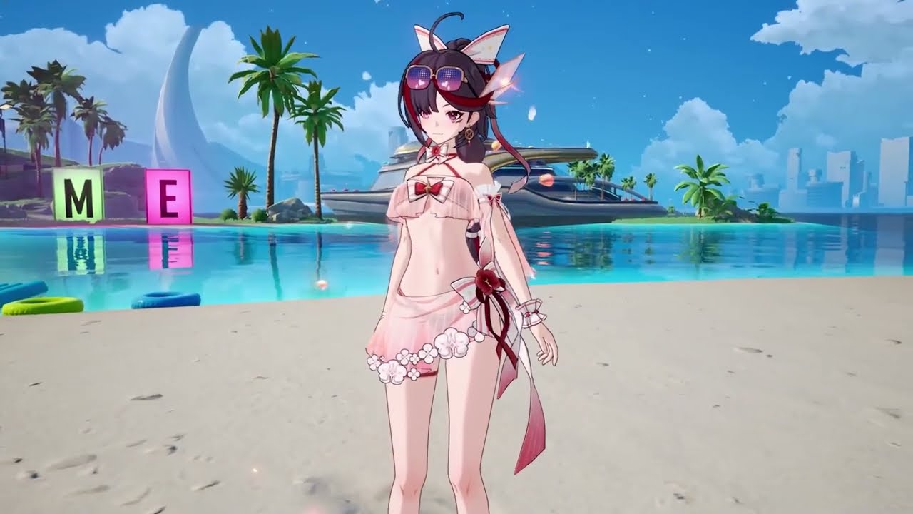 4.2 PV No Watermark 透かしなし! Bikini! 5 Haute Couture! Nola ノーラ Gacha Swimsuit Skin Tower of Fantasy 幻塔