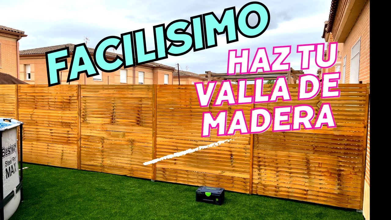 Cómo construir una valla de madera