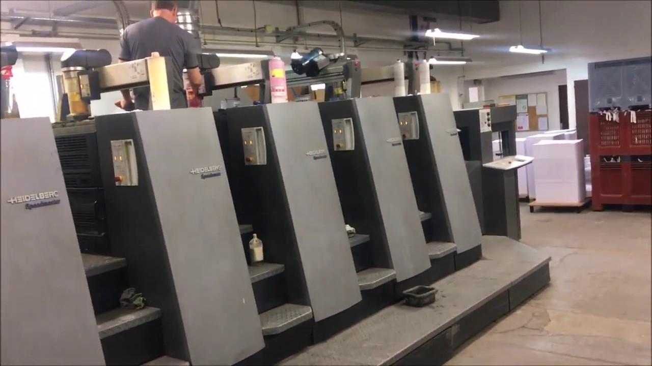 Heidelberg CD 74-5+L Offset five colours 02