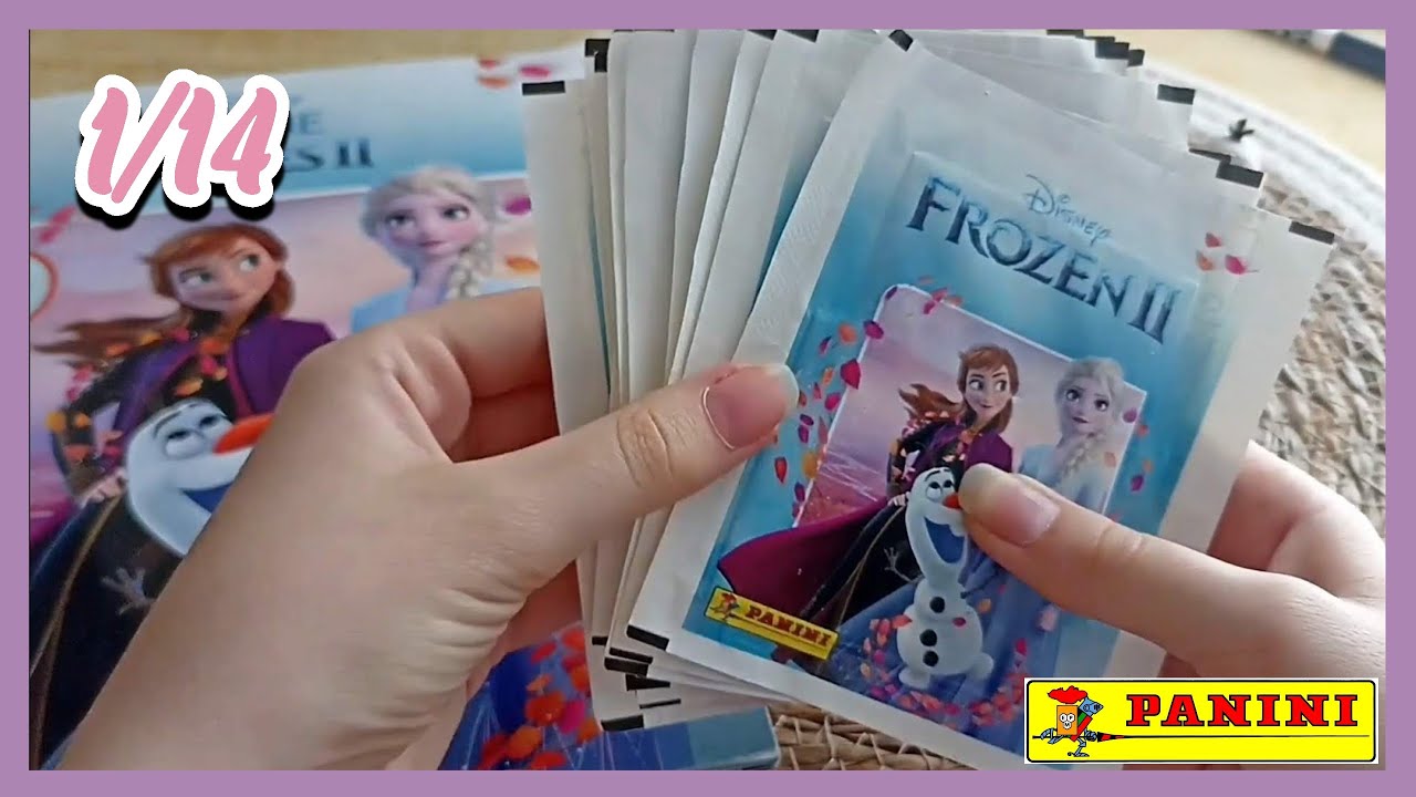 {ASMR} Frozen II Story - Sticker Album Panini [1/14]