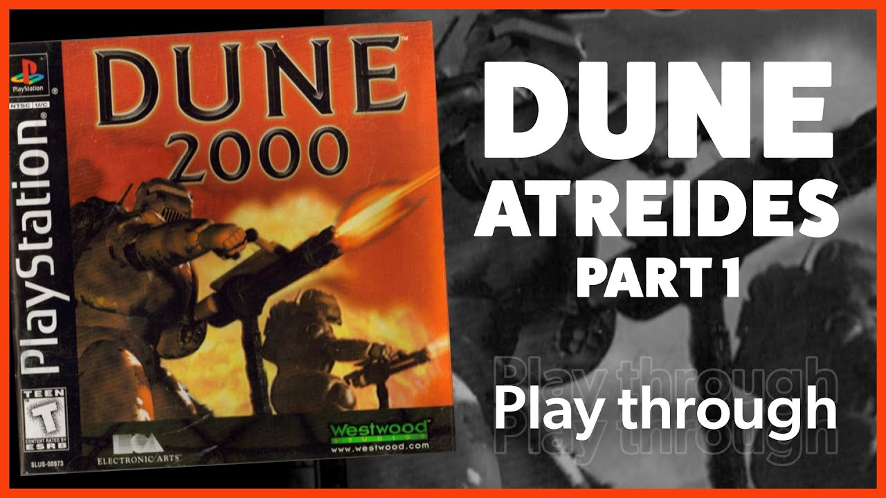 Dune 2000 PS1 House Atreides 🦅 | Missions 1 - 6 | Longplay | HD Playstation 1 | 60FPS | Part 1