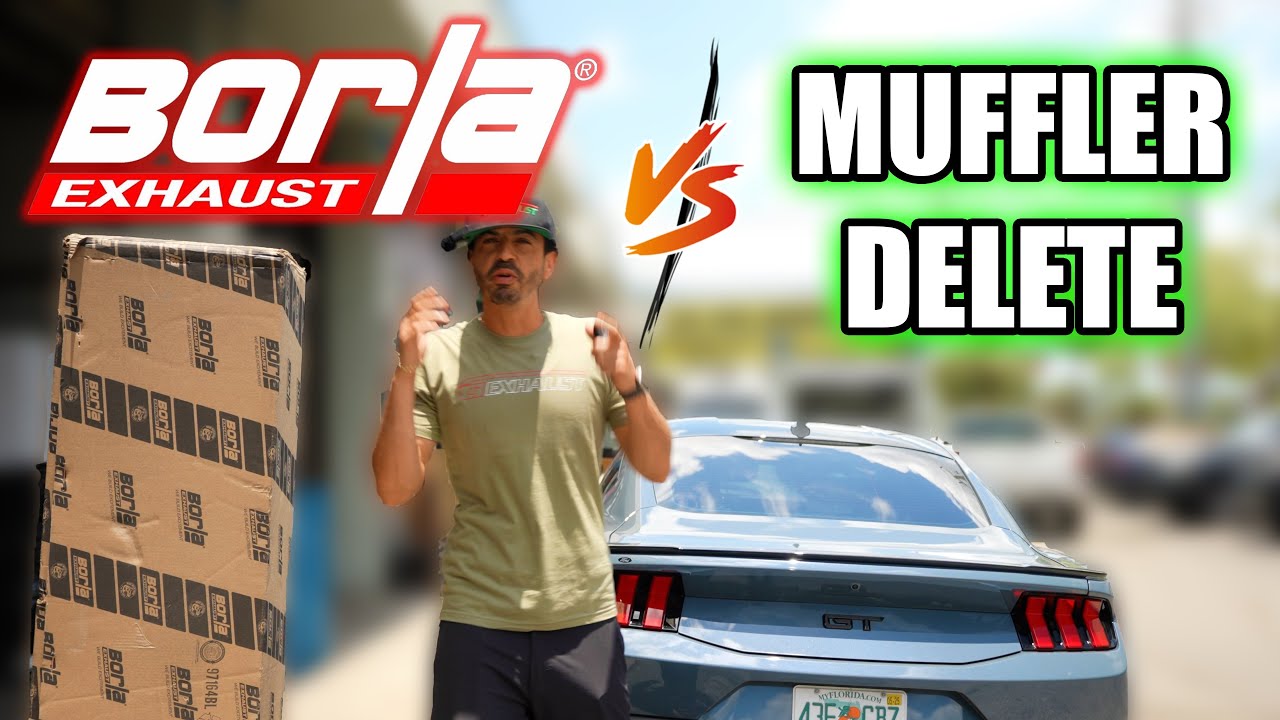 Удаление выхлопной системы Borla Exhaust VS Muffler | Brutal Honesty