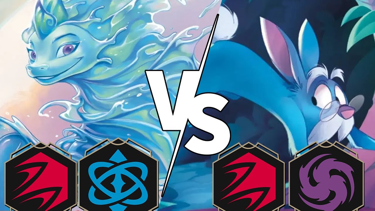 Sisu Off Ice VS Ruby/Amethyst Bounce 7/22 [Lorcana]