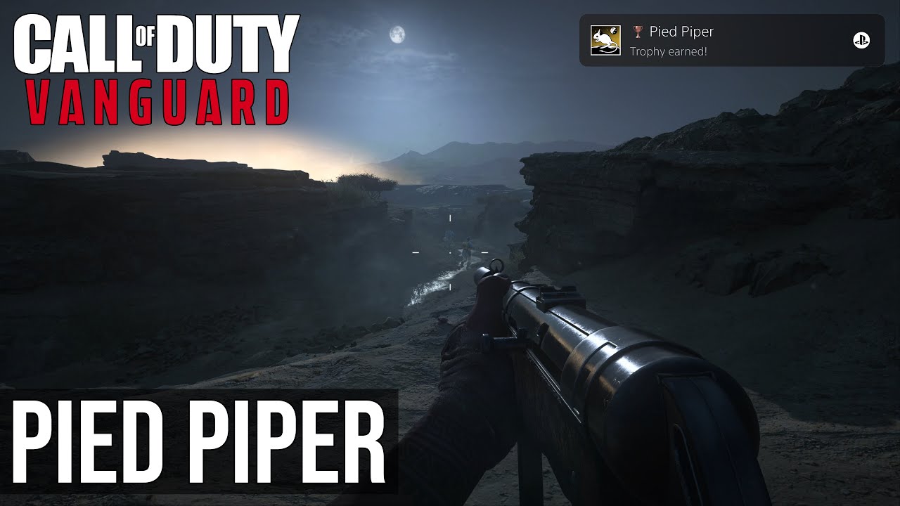 Pied Piper Trophy (Lead The Rats Through The Desert w/o Getting Detected) - Call of Duty Vanguard