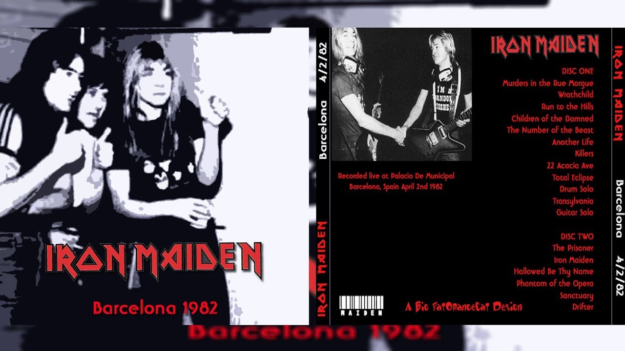 Iron Maiden Barcelona 1982 (Full Bootleg)