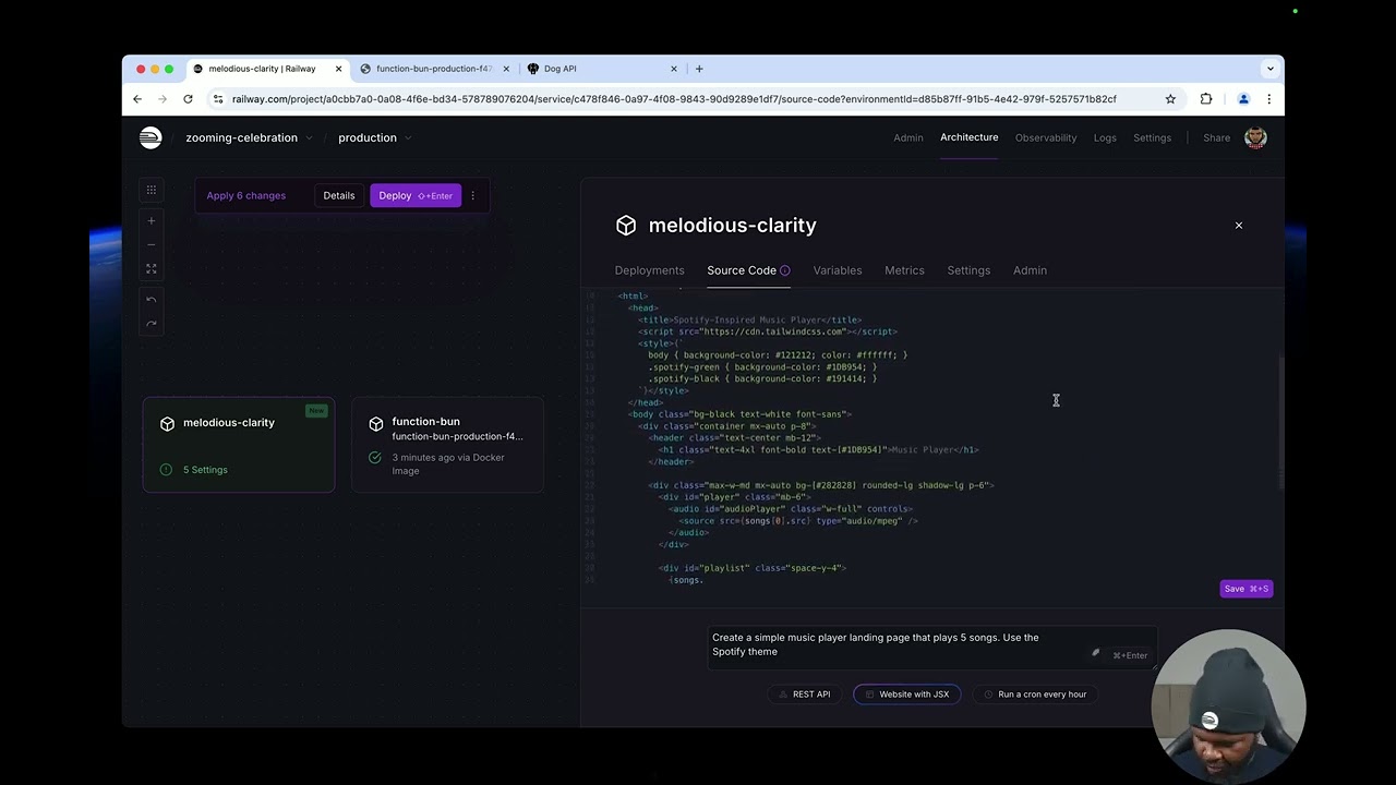 Introducing Railway Functions - The fastest way to deploy your code #railway #functions