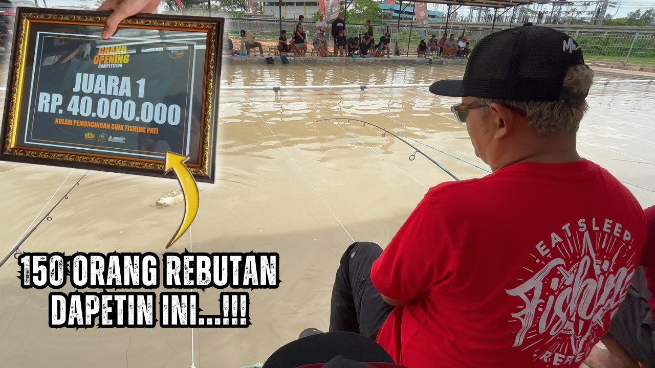 KESERUAN GRAND OPENING KOLAM GWK PATI JAWA TENGAH