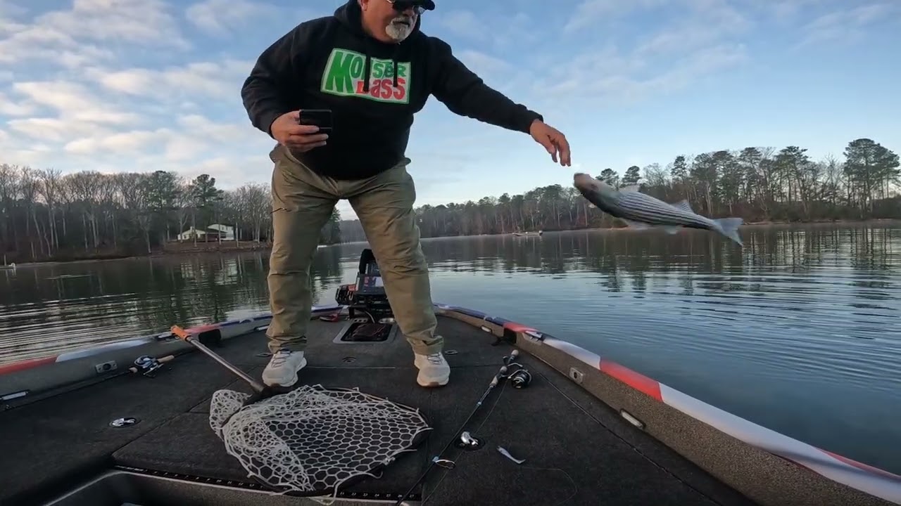 Troy Lake Murray practice 2-17-26  just Striper?  Ugh