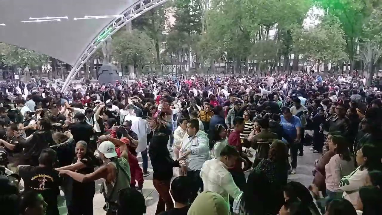 BAILE SONIDERO EN LA ALAMEDA CENTRAL DE TOLUCA 🇲🇽 