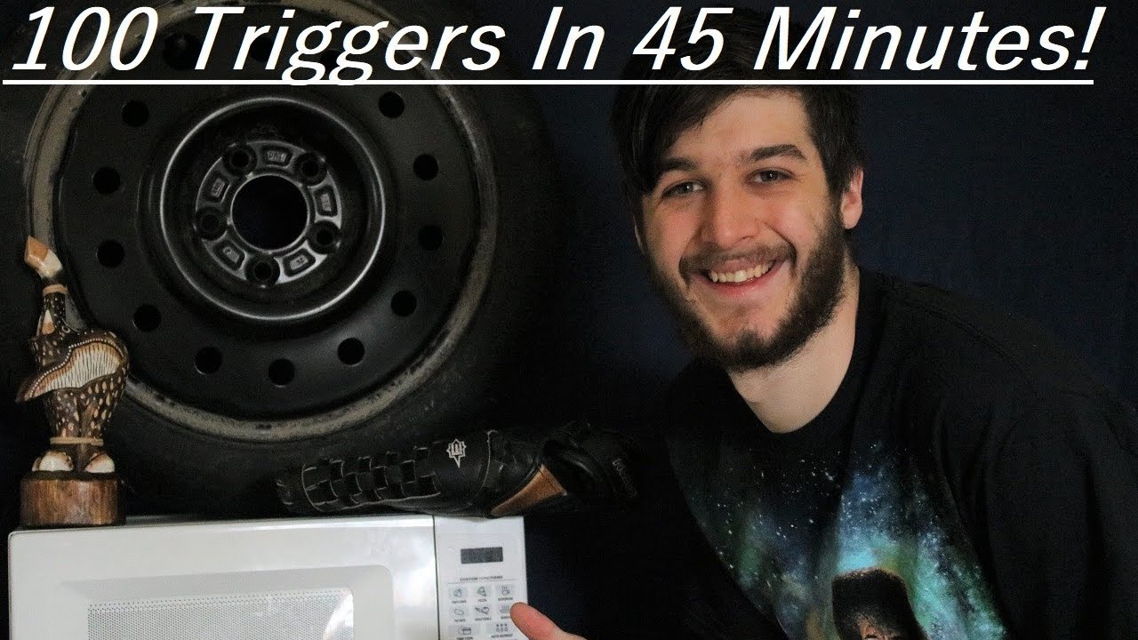 100 ASMR Triggers With Fast Speed Tapping (Funny ASMR Objects)