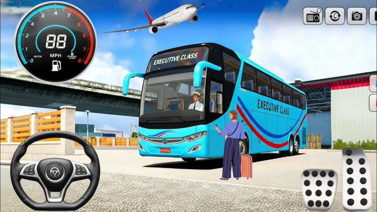 New Bus Simulator 2026 | Coach Bus Driving 3D | City And Offroad Bus Driving | Android Gameplay 2026