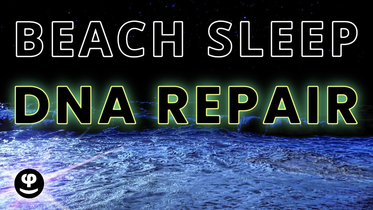 Beach Sleep | Deep Sleep | 528hz | Mi Solfeggio | Theta Binaural Beats | THX 3D |