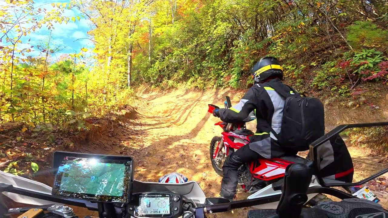 Tallulah River crossing & Hard section of Chatahoochee BDR