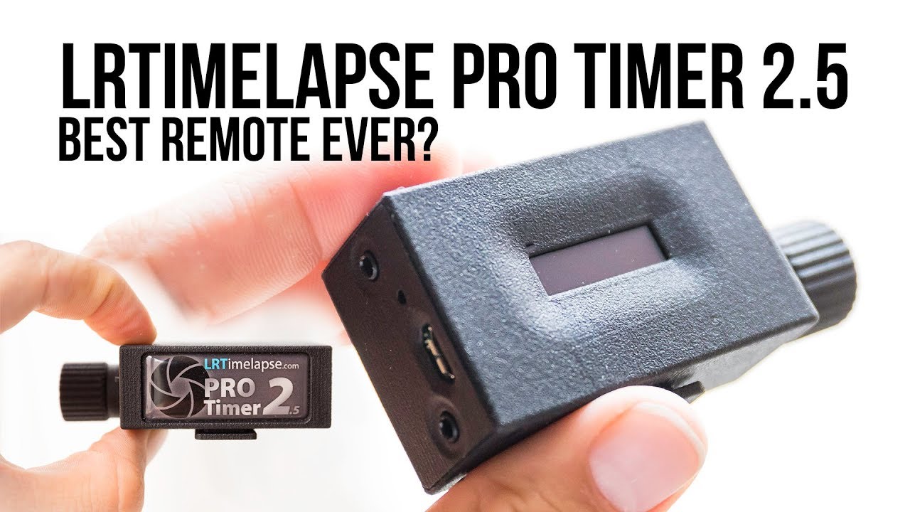 BEST timelapse remote EVER? LRTimelapse Pro Timer 2.5