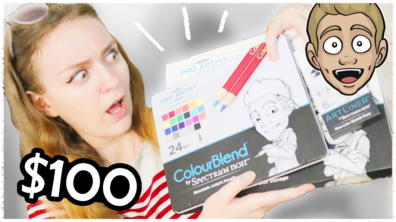 JAZZA sent us ART SUPPLIES?!