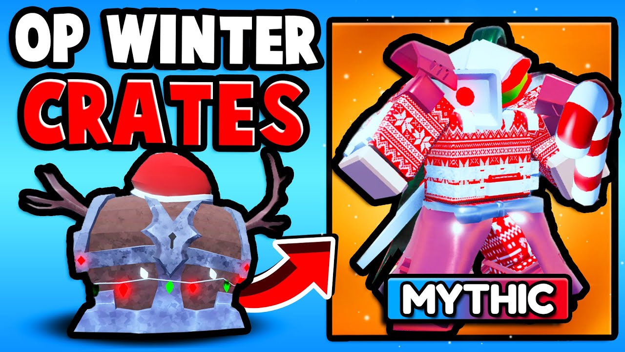 I Opened WINTER CRATES For OP UNITS In Bathroom Defense X...