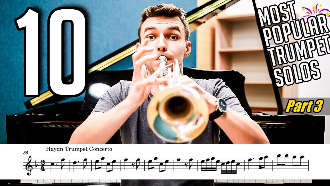 TOP 10 MOST POPULAR TRUMPET SONGS (with Sheet Music / Notes) [Part 3]