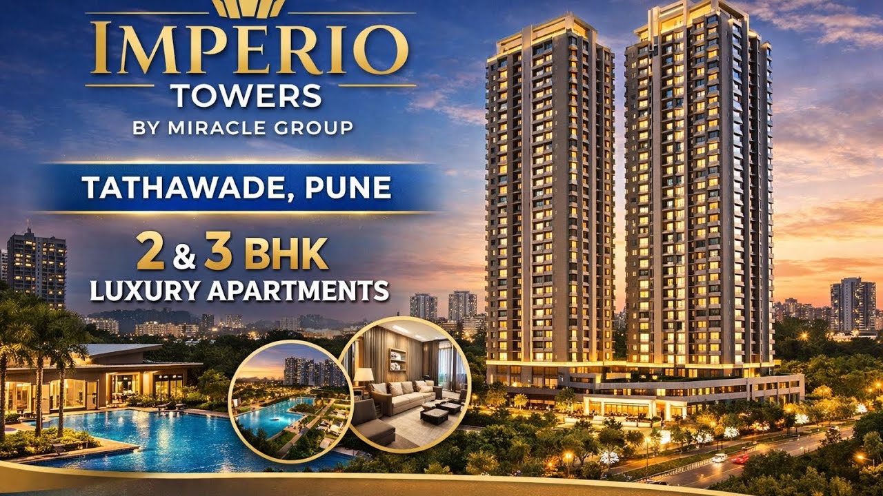 🏡 The Crown Jewel of Pune West | Premium 2 & 3 BHK Homes at Tathawade | Luxury 