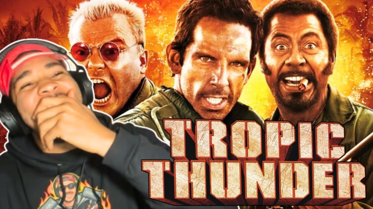 Tropic Thunder Reaction! *FIRST TIME WATCHING*