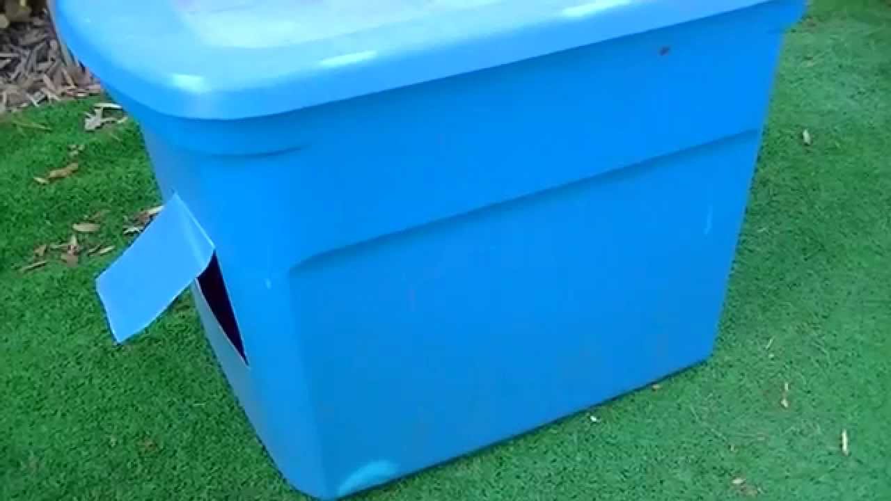 Simple DIY Cat House