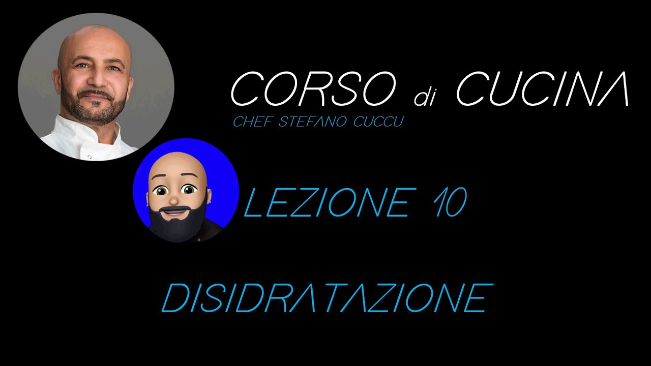 CORSO DI CUCINA   DISIDRATAZIONE degli ALIMENTI