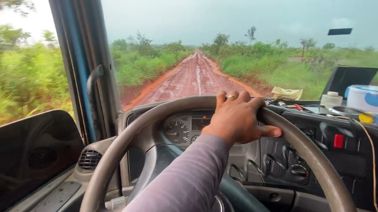 Dia no trecho de chuvas