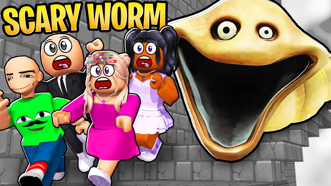 ROBLOX POOR ZOEY GOT EATEN BY THE WORM!