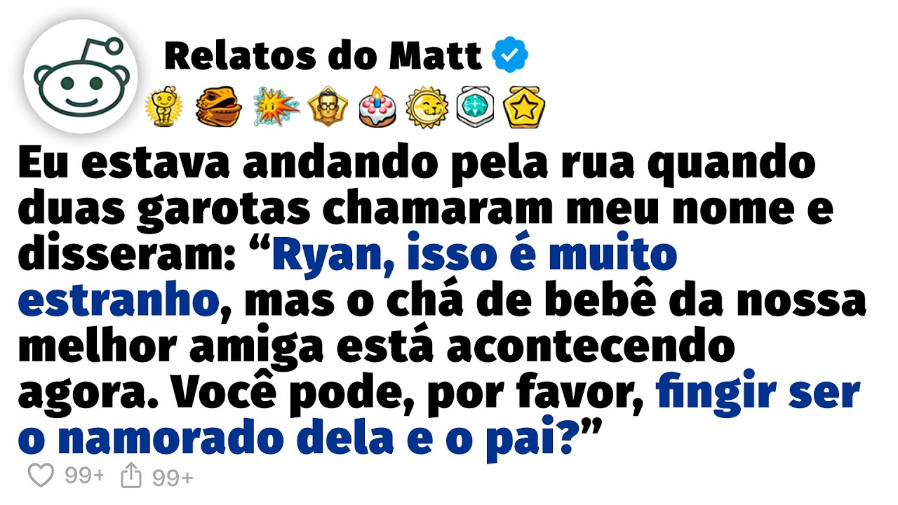 Eu estava andando pela rua quando duas garotas desconhecidas chamaram meu nome