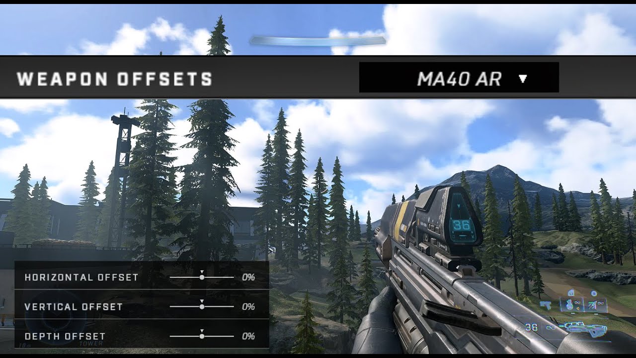 Halo Infinite - Weapon Offsets Variations