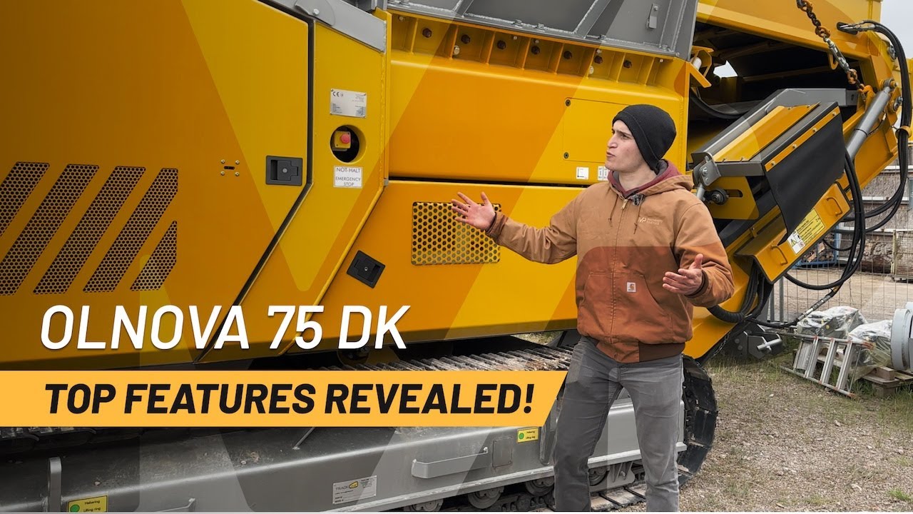 Olnova 75 DK Shredder Walkaround: Shred Demolition Waste, Metal & Wood With No Hassle