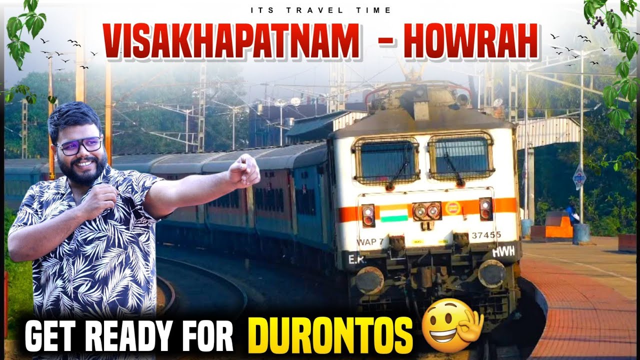 VISAKHAPATNAM - HOWRAH || 12868 || SUPERFAST EXPRESS || TRAIN JOURNEY VLOG ||