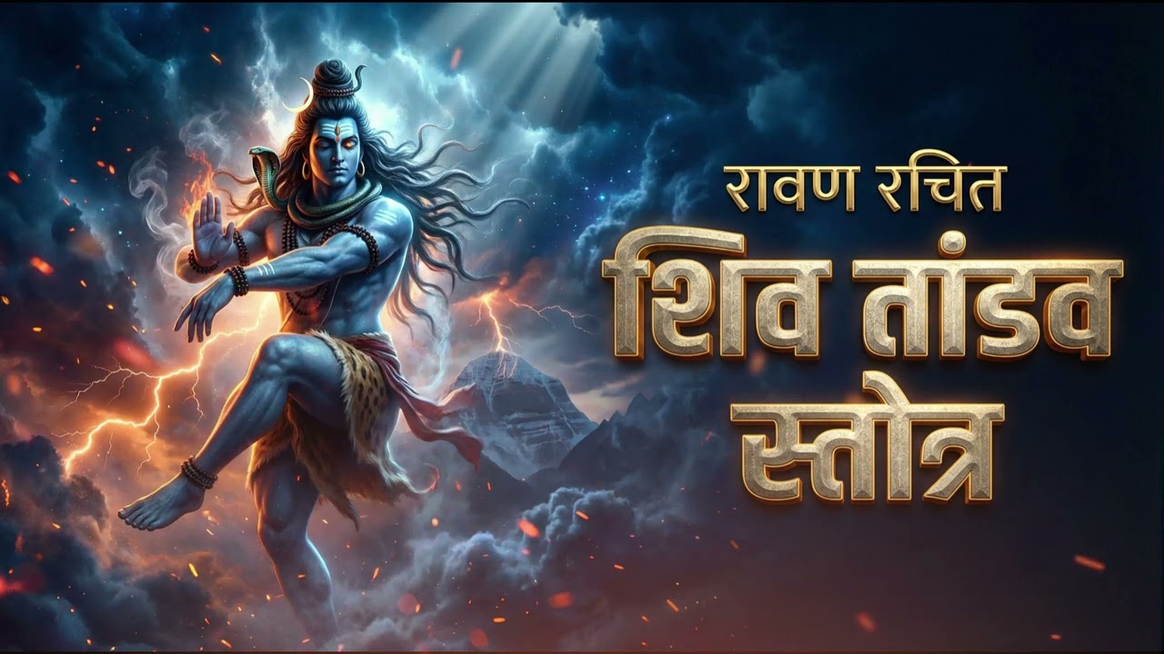 शिव तांडव स्तोत्र 🔱 Ravan Rachit Shiv Tandav Stotram | Powerful Shiva Mantra | Divine Energy