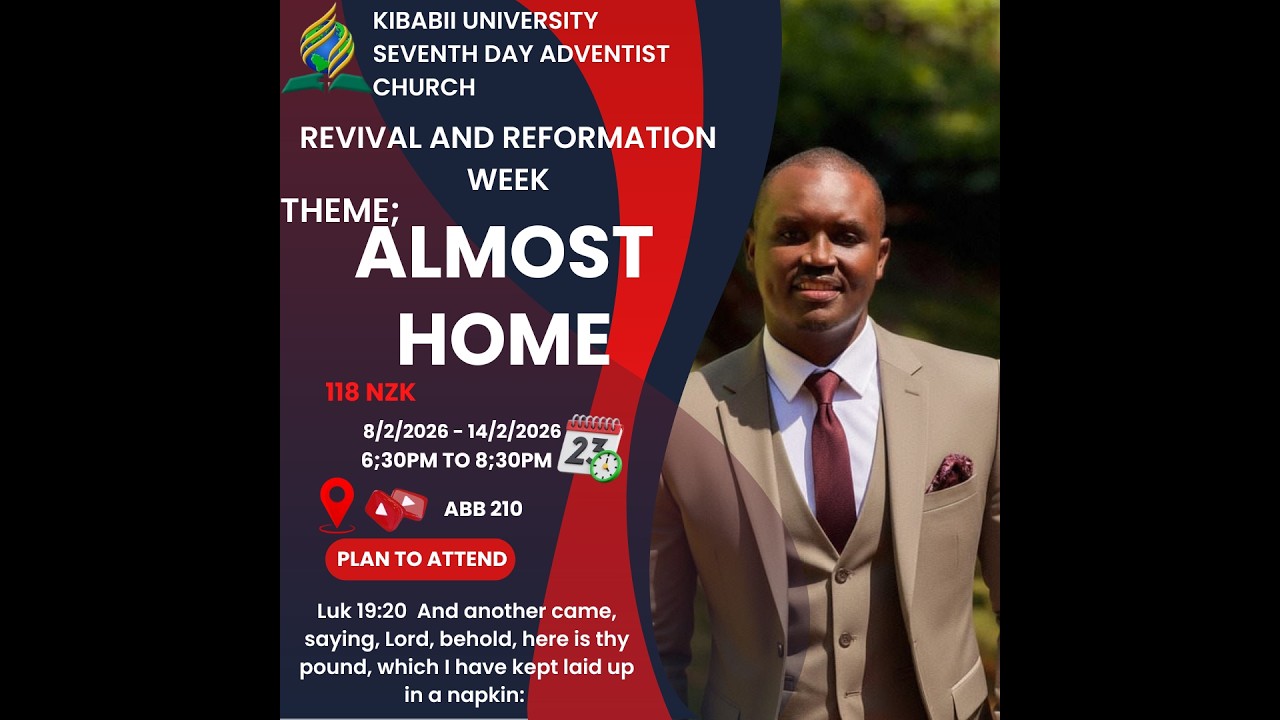 ALMOST HOME// REVIVAL AND REFORMATION//NYANDIEKA MOSOTI