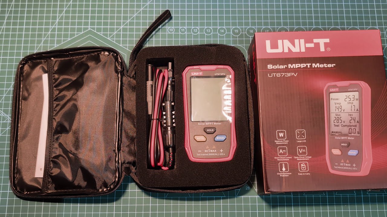 UNI-T UT673PV Solar MPPT Meter